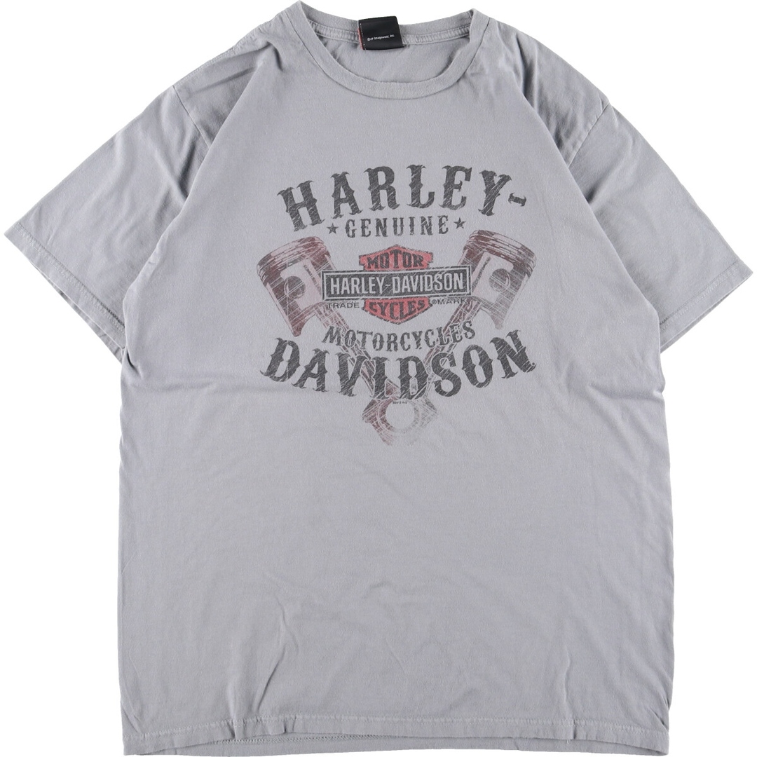 ハーレーダビッドソン Harley-Davidson モーターサイクル バイクTシャツ メンズM /eaa351218