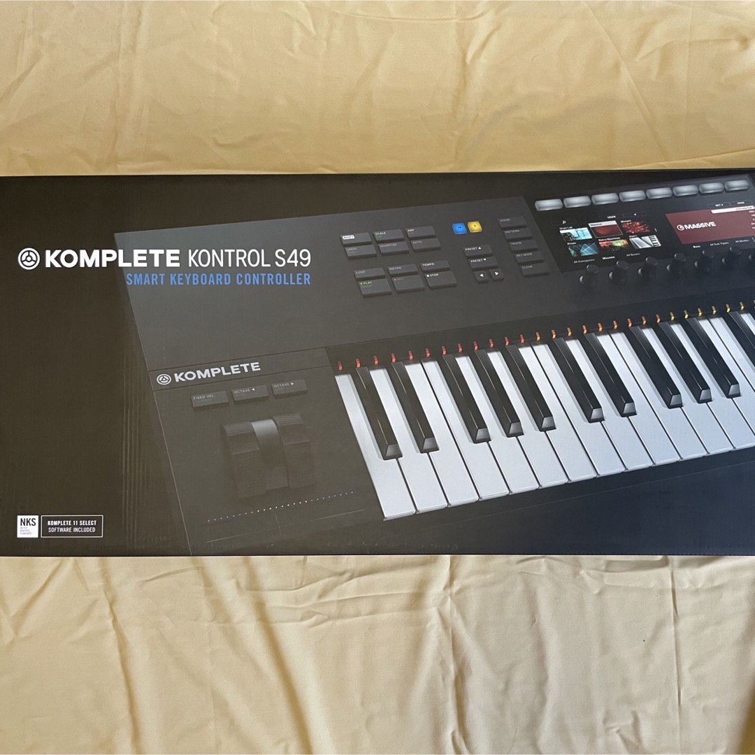 KOMPLETE KONTROL S49 MK2 MIDI コントローラー