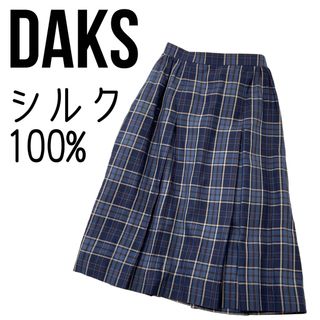 DAKS 膝丈ラップ風スカート