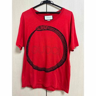 グッチ Tシャツ・カットソー(メンズ)(レッド/赤色系)の通販 50点