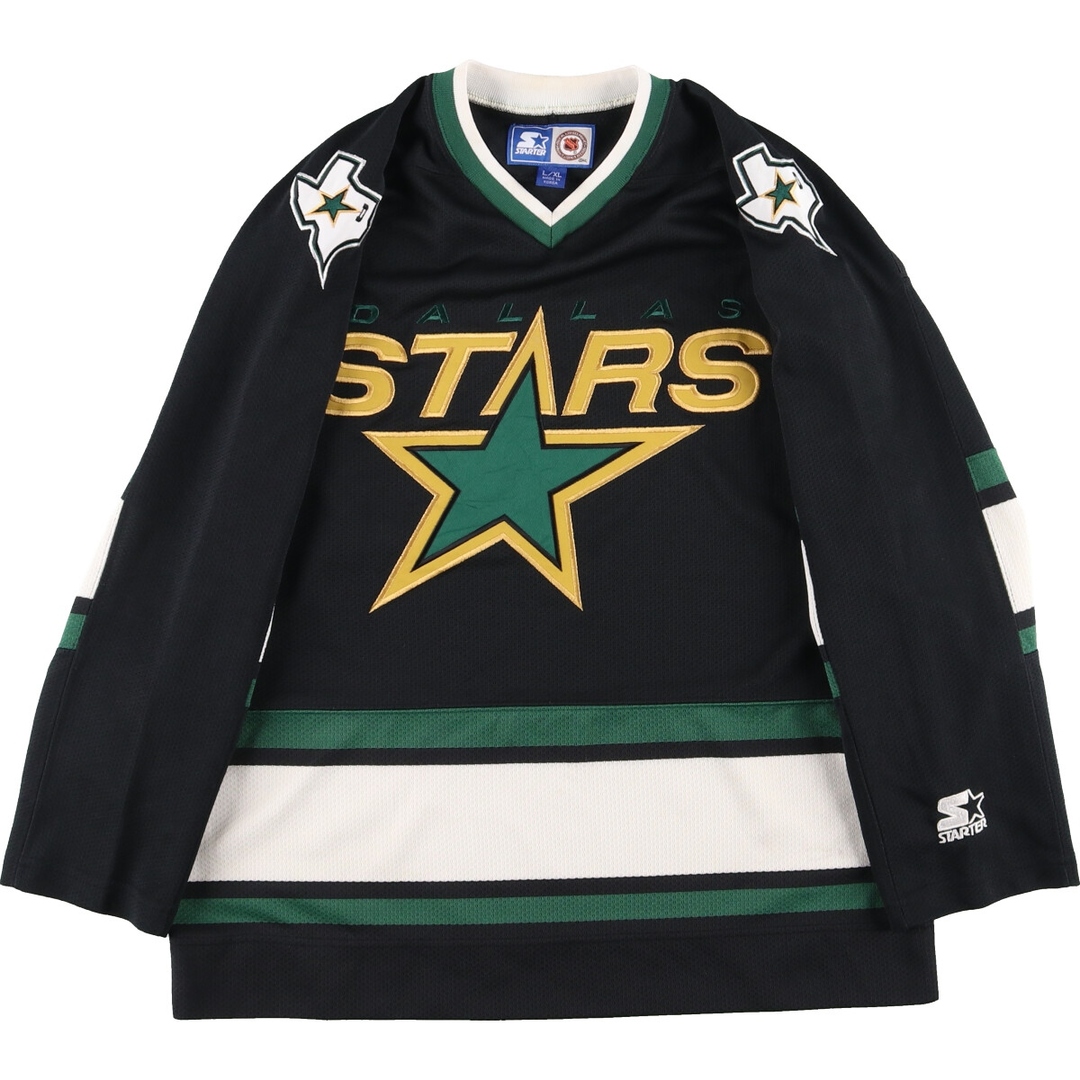 2022超人気 NHL スターズ ゲームシャツ ホッケーシャツ スターター