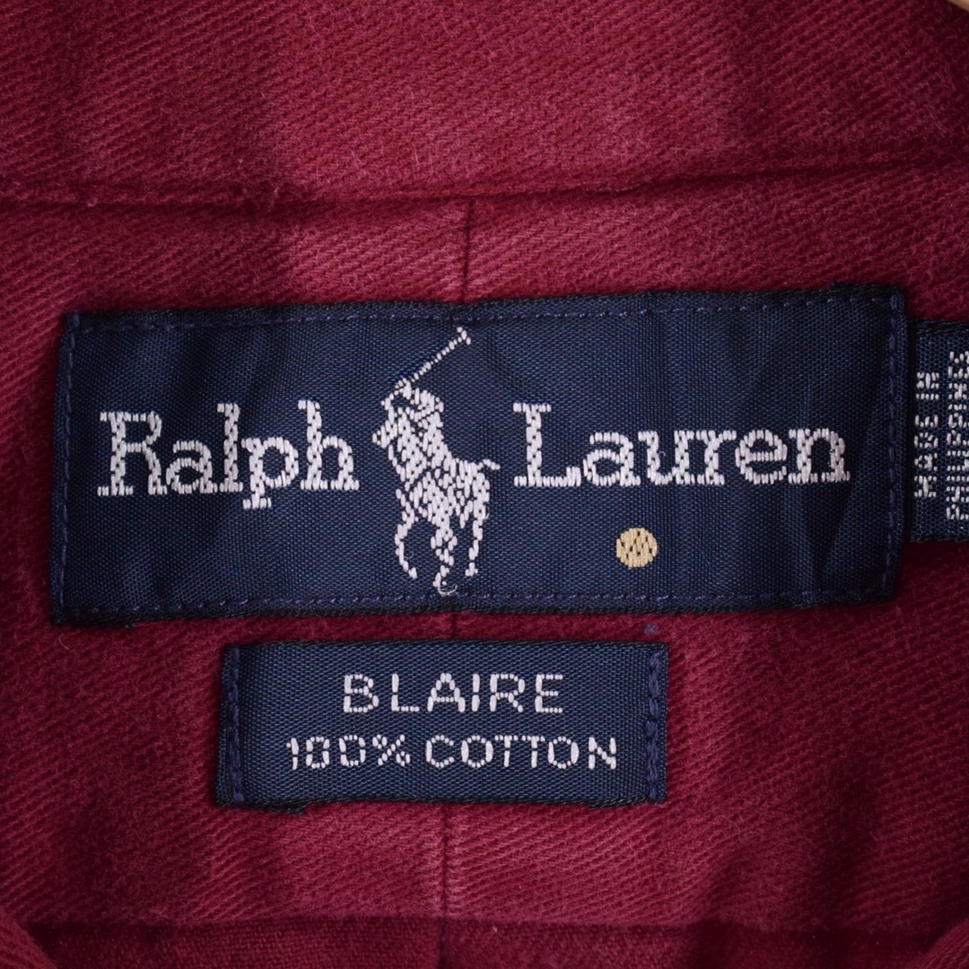 Ralph Lauren(ラルフローレン)の古着 ラルフローレン Ralph Lauren Ralph Lauren 長袖 ボタンダウンシャツ メンズXXL /eaa351985 メンズのトップス(シャツ)の商品写真