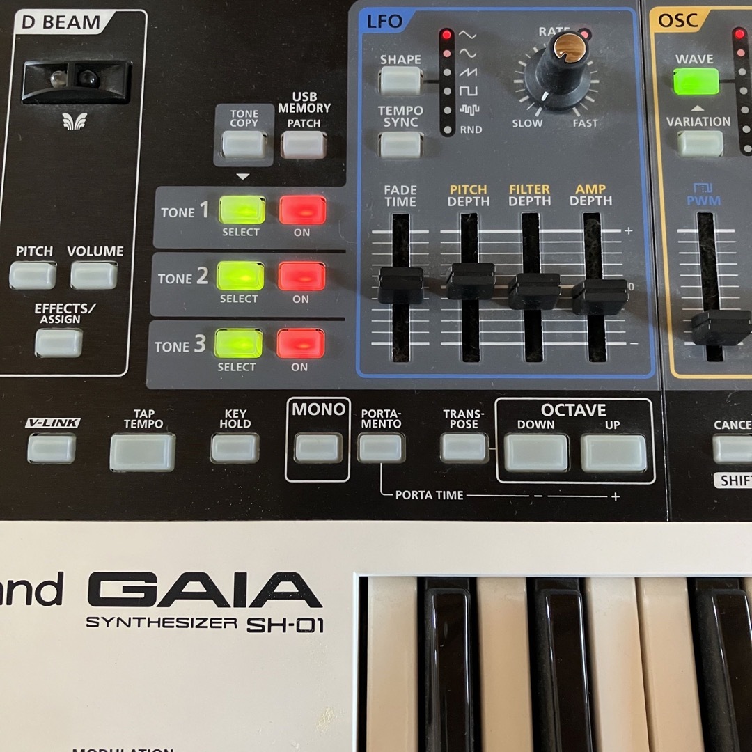 愛用 ローランド GAIA SH-01 シンセサイザー 鍵盤楽器 - neatlinemaps.com