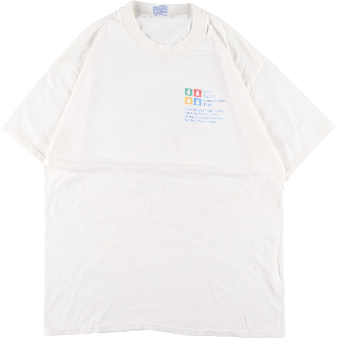 ヘインズ Hanes 両面 プリントTシャツ メンズL /eaa351323