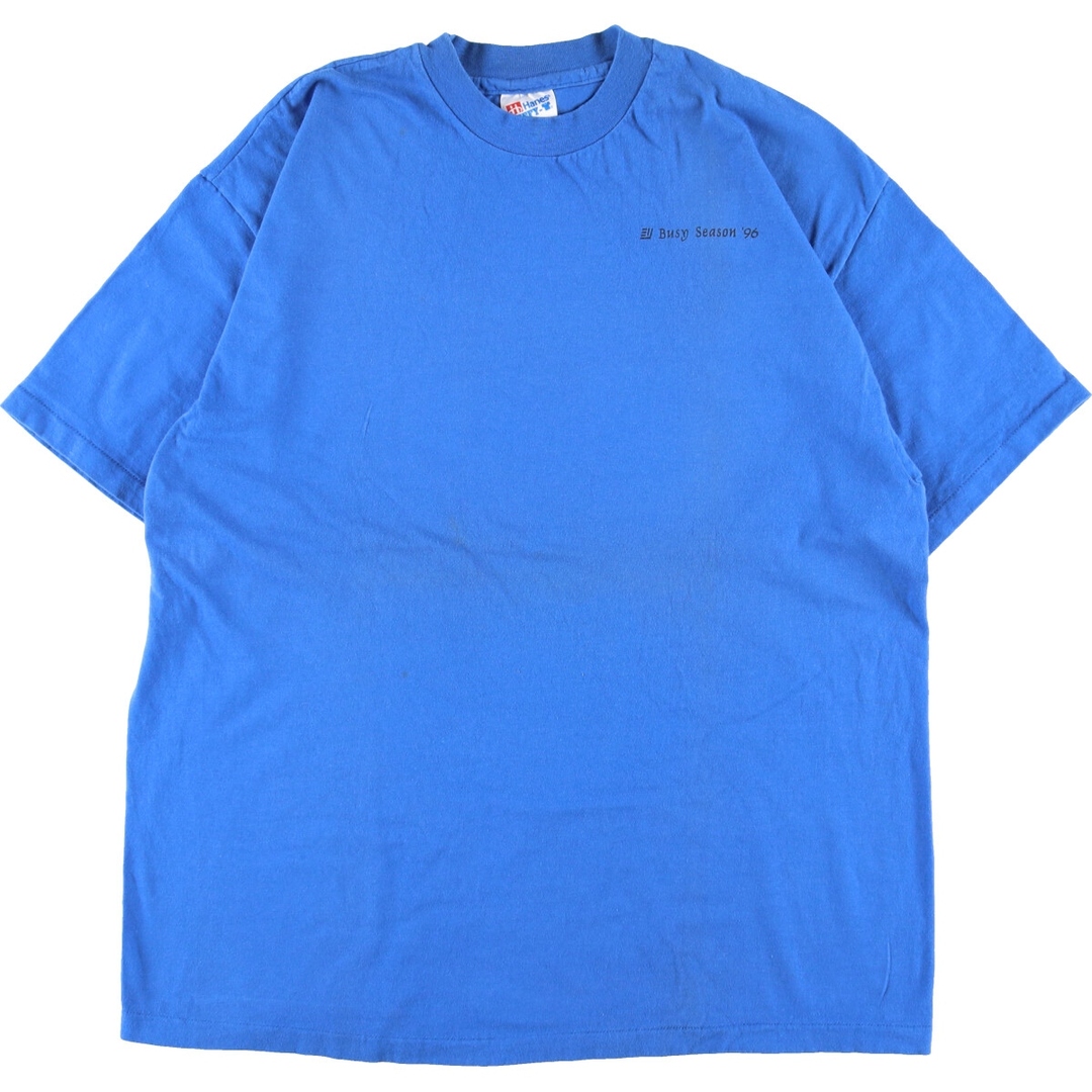 90年代 ヘインズ Hanes 両面 プリントTシャツ USA製 メンズL ヴィンテージ /eaa351331