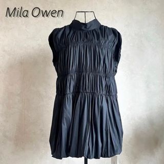 ミラオーウェン(Mila Owen)の【新品未使用タグ付き】ミラオーウェン　ノースリーブブラウス(シャツ/ブラウス(半袖/袖なし))