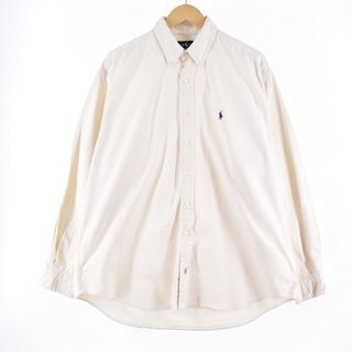 ラルフローレン(Ralph Lauren)の古着 ラルフローレン Ralph Lauren Ralph Lauren 長袖 ボタンダウンシャツ メンズXXL /eaa351970(シャツ)