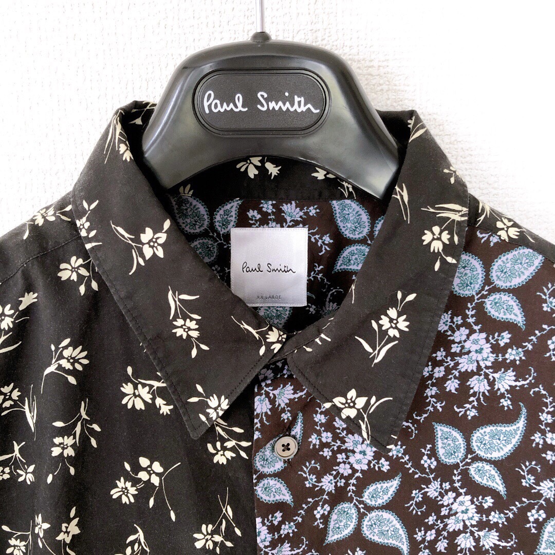 Paul Smith(ポールスミス)のポールスミス 長袖シャツ 花柄 ブラック系 メンズのトップス(シャツ)の商品写真