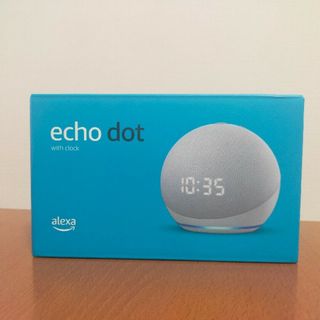 アマゾン(Amazon)のamazon echo dot with clock(スピーカー)