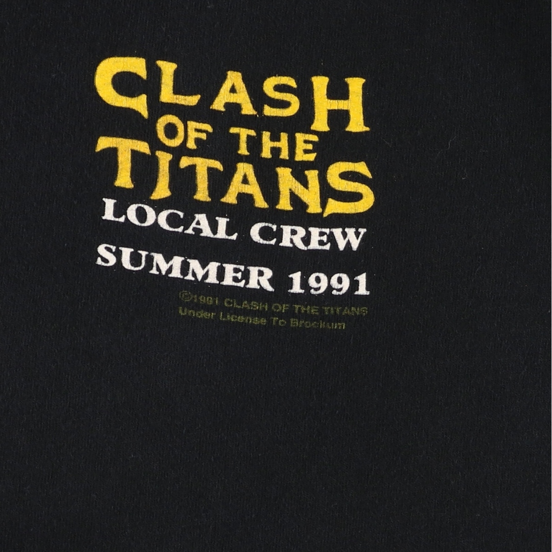 90年代 BROOKUM CLASH OF THE TITANS バンドTシャツ バンT USA製 メンズXL ヴィンテージ /evb002162