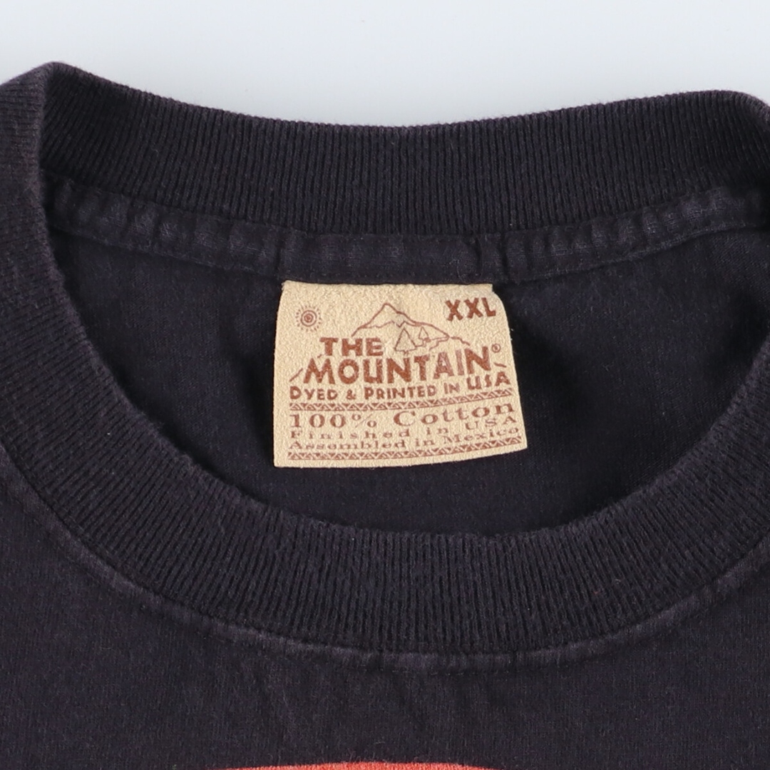 THE MOUNTAIN ドクロ柄 スカル柄 ロングTシャツ ロンT メンズXXL /eaa351521