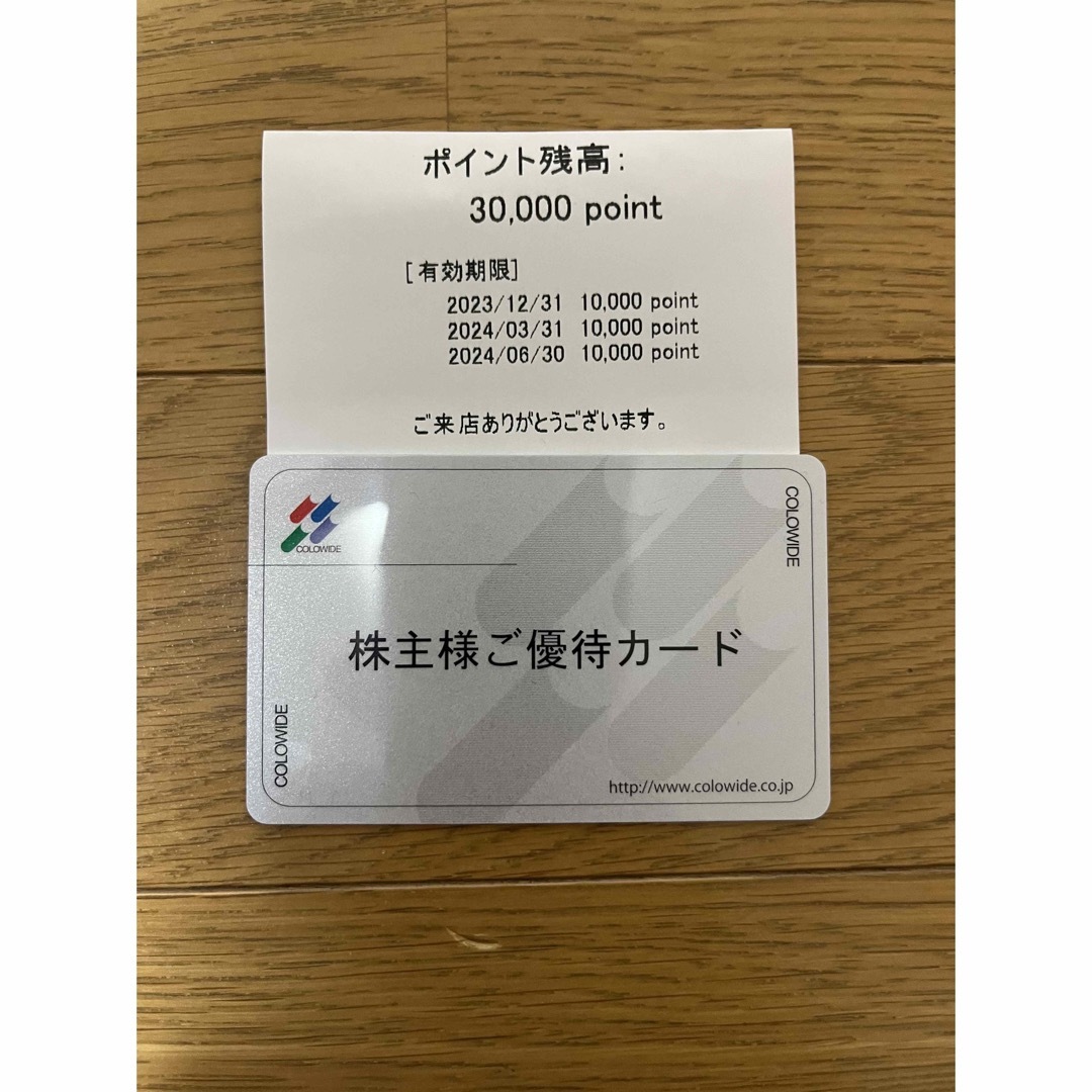 【返却不要】コロワイド 株主優待カード 40,000円分