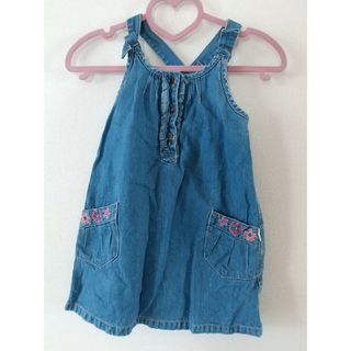 オシュコシュ(OshKosh)のOSHKOSHB'gosh(オシュコシュビゴッシュ)デニムワンピース120cm(ワンピース)