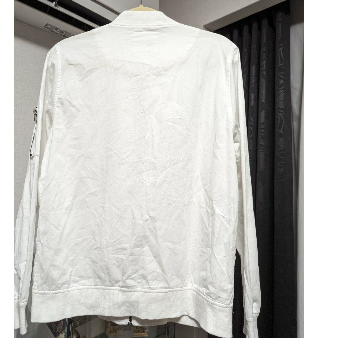 RUPERT(ルパート)の【RUPERT】VOGUISH フルジップホワイトシャツ メンズのトップス(シャツ)の商品写真