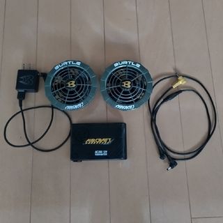 バートル(BURTLE)の[中古品]BURTLE バートル エアークラフト 13V バッテリーAC260(扇風機)