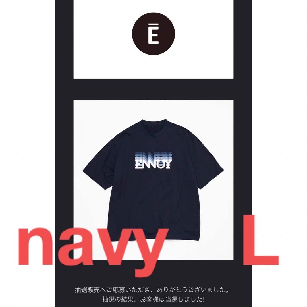 ENNOY エンノイ　navy L