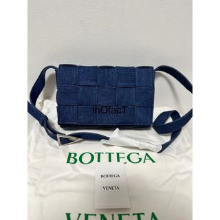 ボッテガヴェネタ(Bottega Veneta)のデニム 新品未使用 BOTTEGA VENETA カセット ショルダー(ショルダーバッグ)