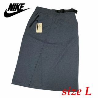 ナイキ(NIKE)の新品　定価13200円　Lサイズ　ナイキ テックパック　レディース　スカート(ひざ丈スカート)