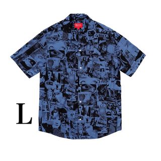 supreme 18ss vibrations rayon shirt キムタク