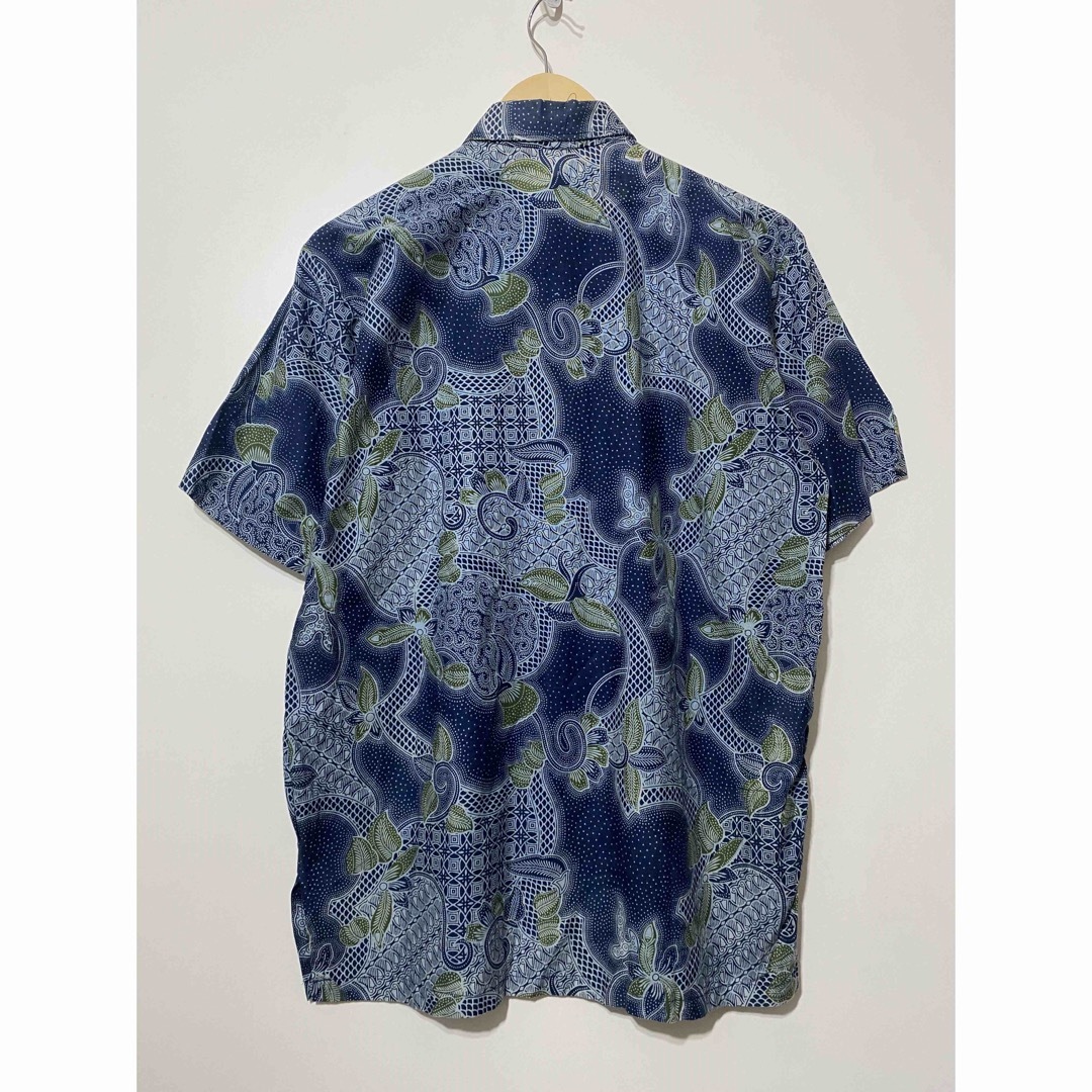 BATIK RETSA アフリカン バティック柄 和柄 半袖 柄シャツ  メンズのトップス(シャツ)の商品写真