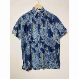 BATIK RETSA アフリカン バティック柄 和柄 半袖 柄シャツ (シャツ)