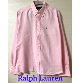 ラルフローレン(Ralph Lauren)のラルフローレン　長袖　ワンポイント　ロゴ　シャツ　ピンク　RalphLauren(シャツ)