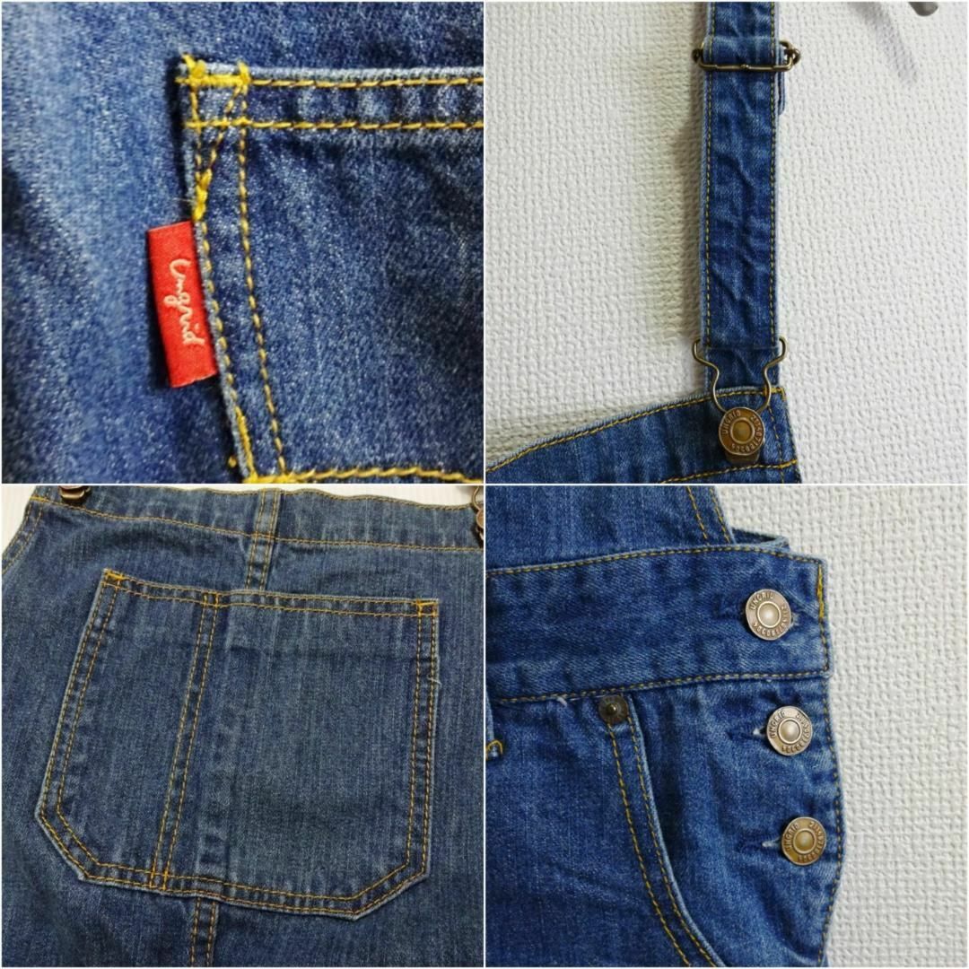 シルバー金具 アングリッド ルーズデニムサロペット 【S】 ボーイズ