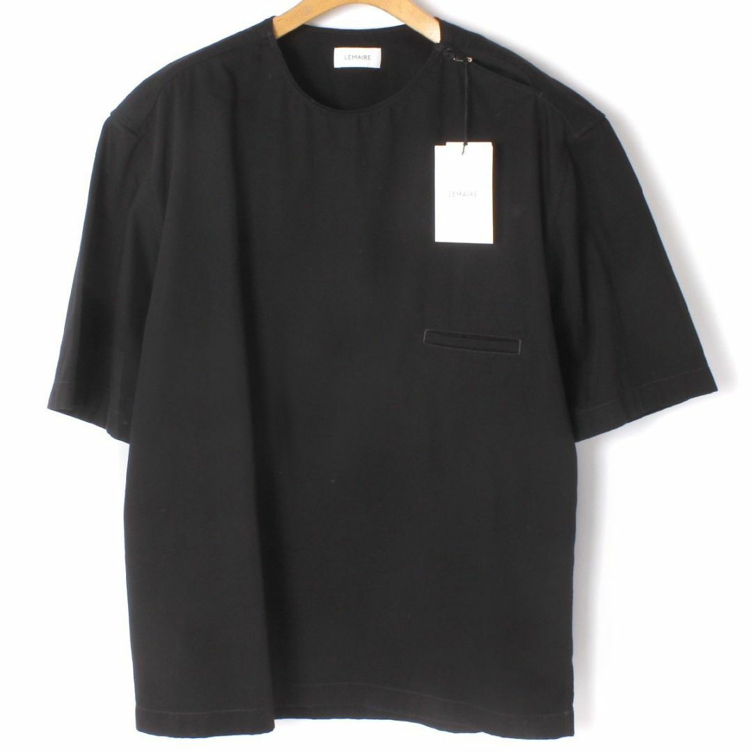 タグ付 LEMAIRE BUTTON NECK TOP ルメール Tシャツ | www.fleettracktz.com