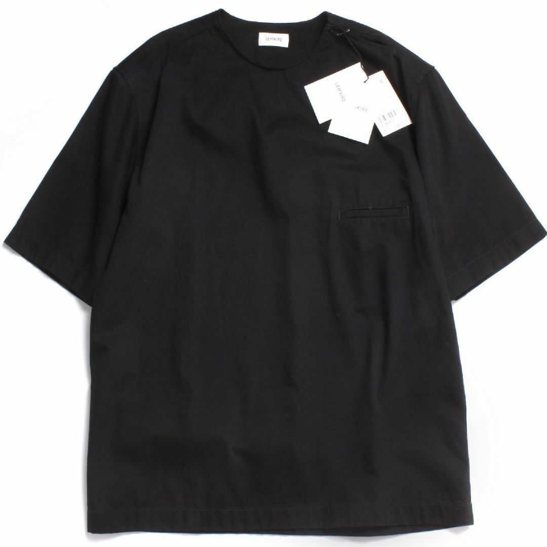 タグ付 LEMAIRE BUTTON NECK TOP ルメール Tシャツ