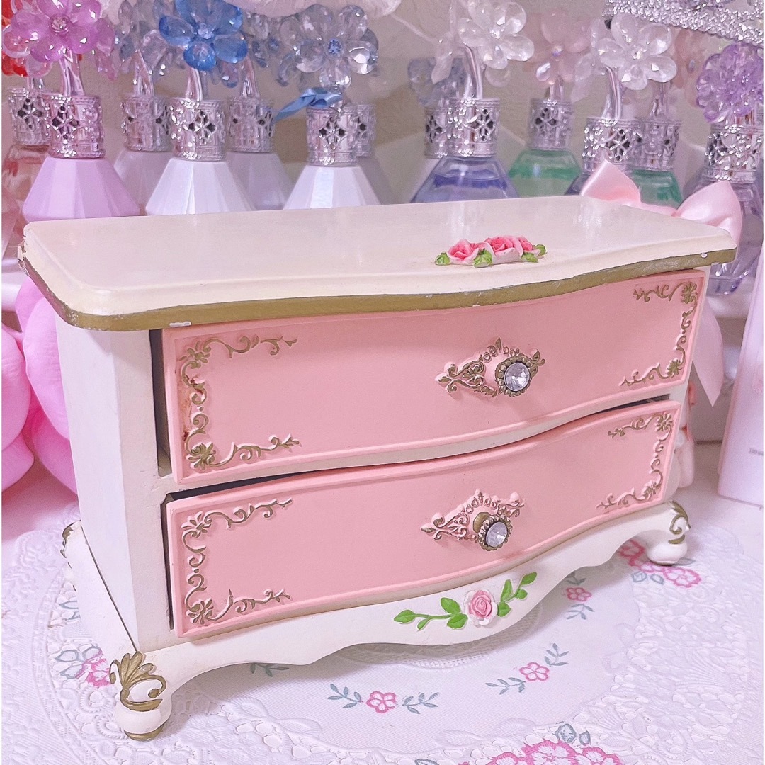 世界に1つのみ!早い者勝ち♡レア♡完売品♡姫系♡ロマプリ♡コスメケース♡ピンク