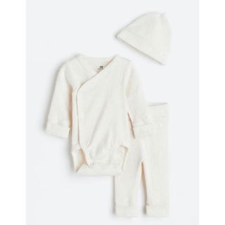 エイチアンドエイチ(H&H)のH&M ボディスーツ　新生児(肌着/下着)