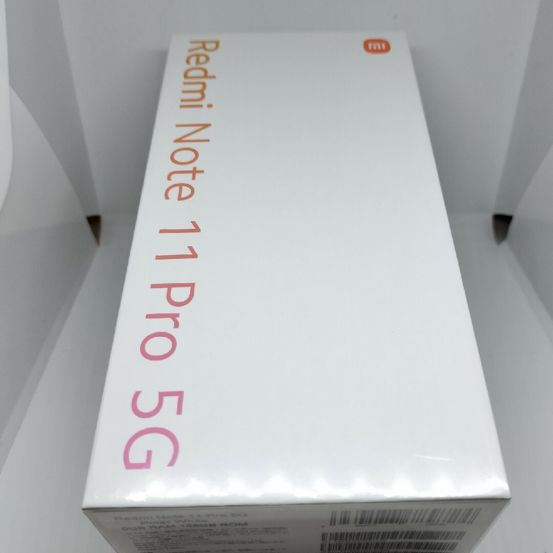 【新品・未開封】Xiaomi Redmi Note 11 Pro 5G 白ポーラーホワイト新品未開封です
