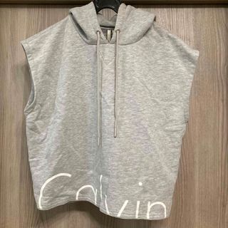 カルバンクライン(Calvin Klein)のCalvin Klein jeans ノースリーブパーカー(パーカー)