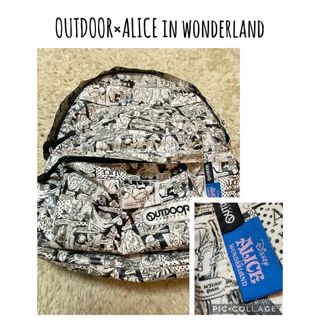 アウトドア(OUTDOOR)のOUTDOOR× ALICE IN WONDERLAND【24時間以内匿名配送】(リュック/バックパック)