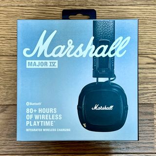 マーシャル(Marshall)の【新品未開封】Marshall マーシャル MAJOR Ⅳ BLACK(ヘッドフォン/イヤフォン)