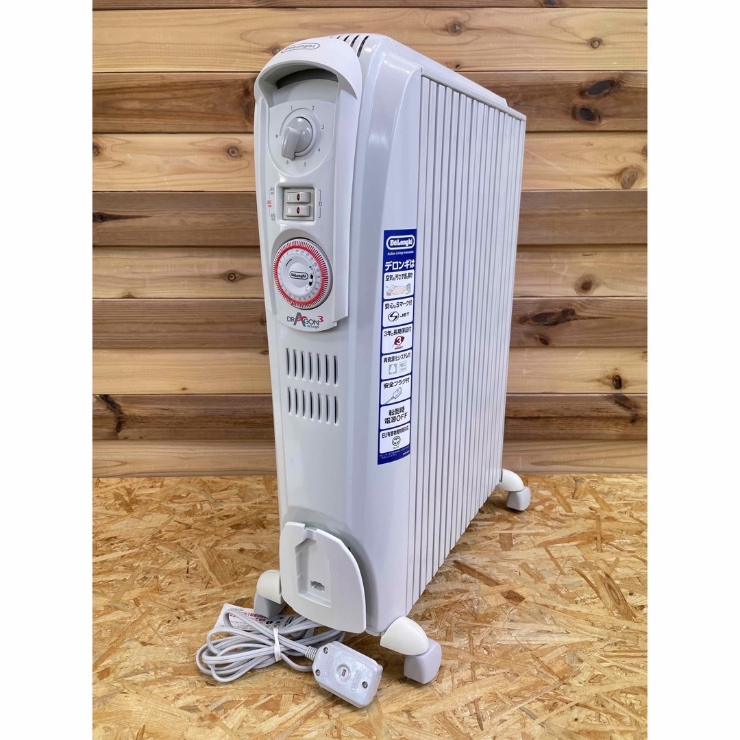 DeLonghi D091549EFS WHITE  オイルヒーター