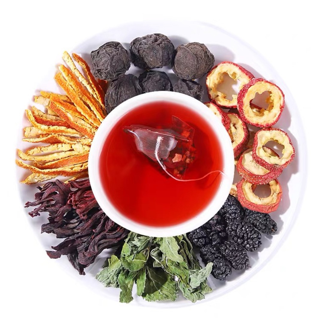 北京酸梅湯25包　 ハーブティー　健康茶 薬膳茶 美容茶 漢方茶 中国茶　八宝茶 食品/飲料/酒の健康食品(健康茶)の商品写真