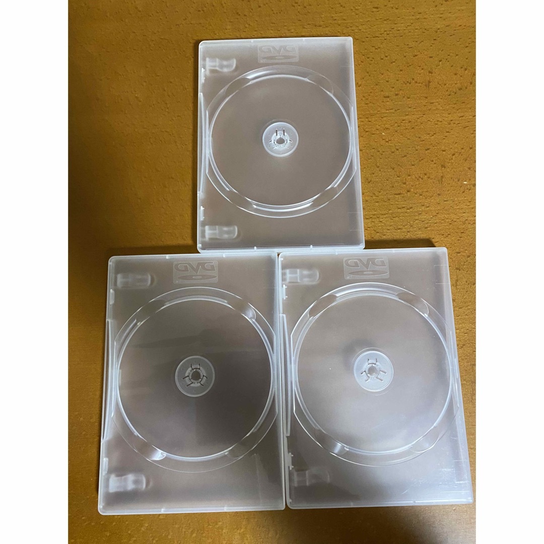 CD  DVD 空トールケース　3個セット　　　　　表紙入れられます。 インテリア/住まい/日用品の収納家具(CD/DVD収納)の商品写真