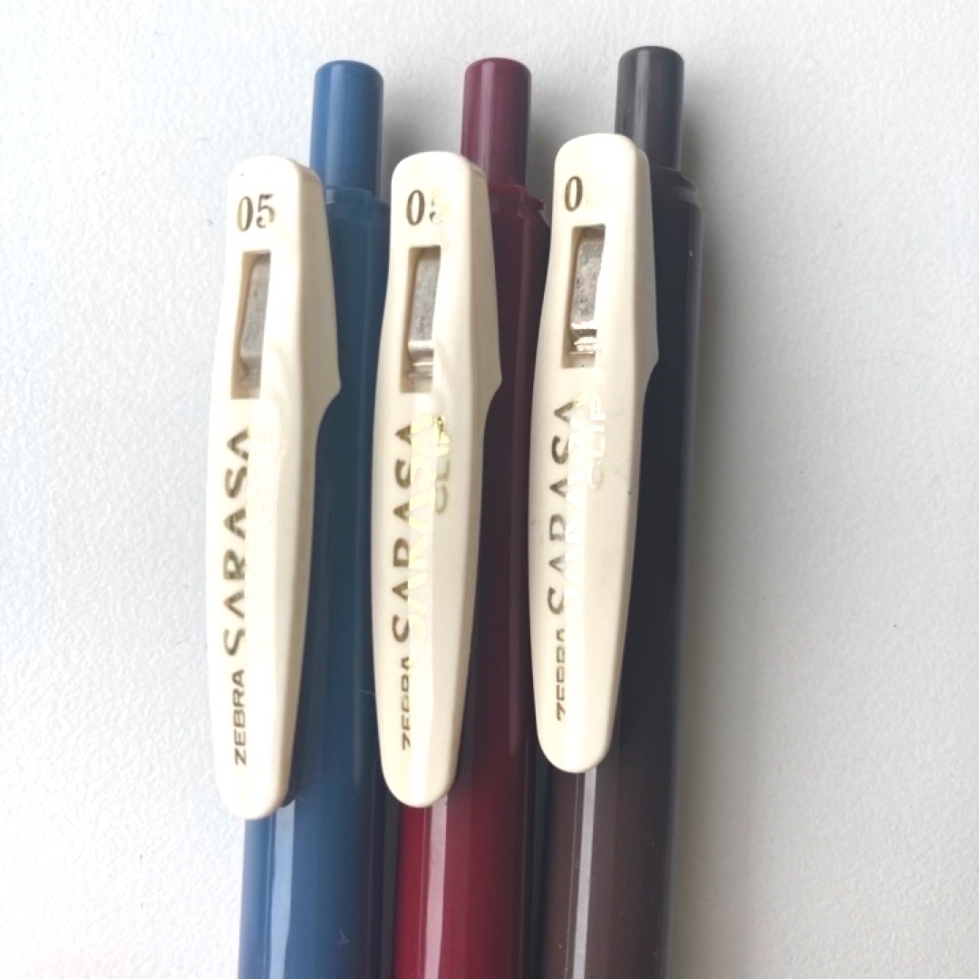 まとめ売り☆3色セット　サラサクリップ　0.5 ビンテージカラー　ボールペン | フリマアプリ ラクマ