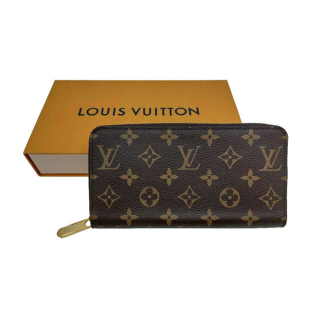 未使用品！LV【ルイ ヴィトン】M41894 モノグラム ジッピ―ウォレット