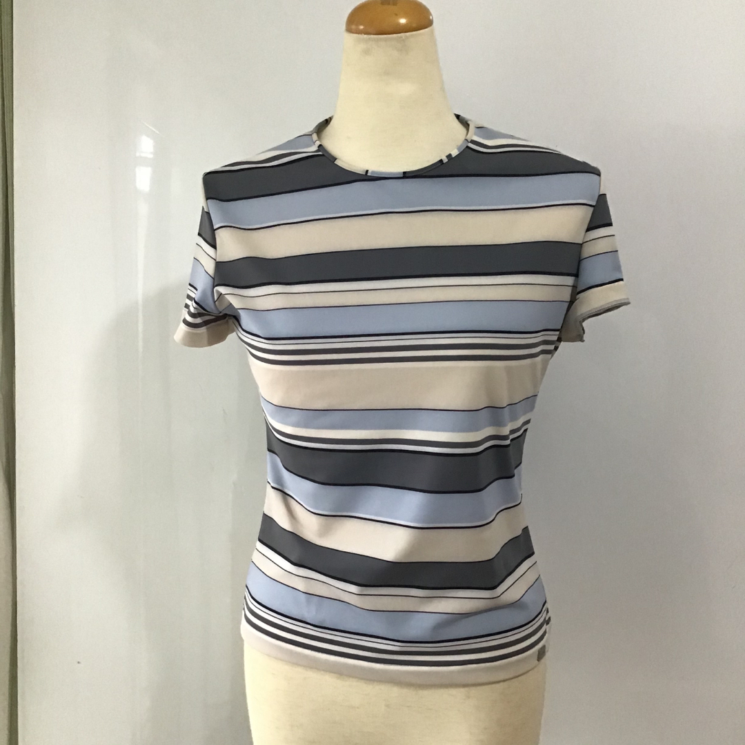 シャネル 半袖ボーダーTシャツ - Tシャツ(半袖/袖なし)