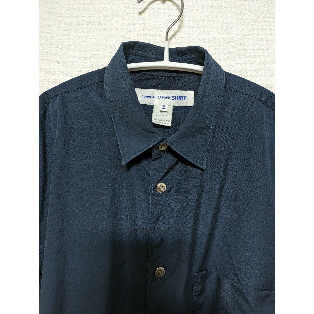 COMME des GARÇONS SHIRT　定番シャツ　紺