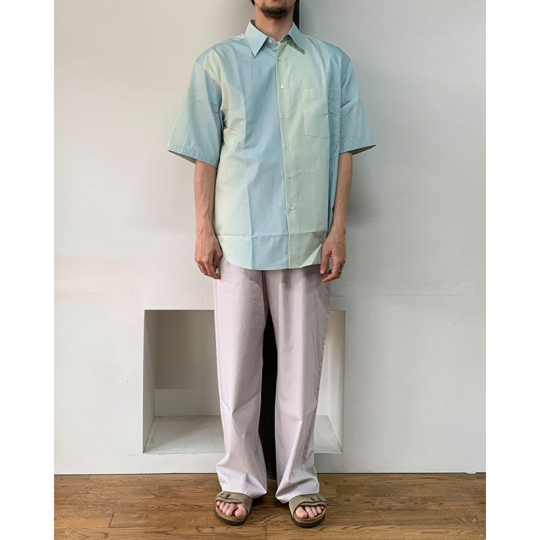 size5 AURALEE オーラリー グラデーションシャツ 20ss XL - 通販