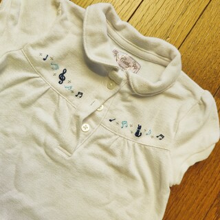マザウェイズ(motherways)の【マザウェイズ】猫ポロシャツ【90】(Tシャツ/カットソー)