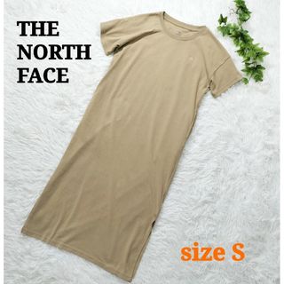 ザノースフェイス(THE NORTH FACE)のTHE NORTH FACE ザノースフェイス 半袖ワンピース アウトドア S(ロングワンピース/マキシワンピース)