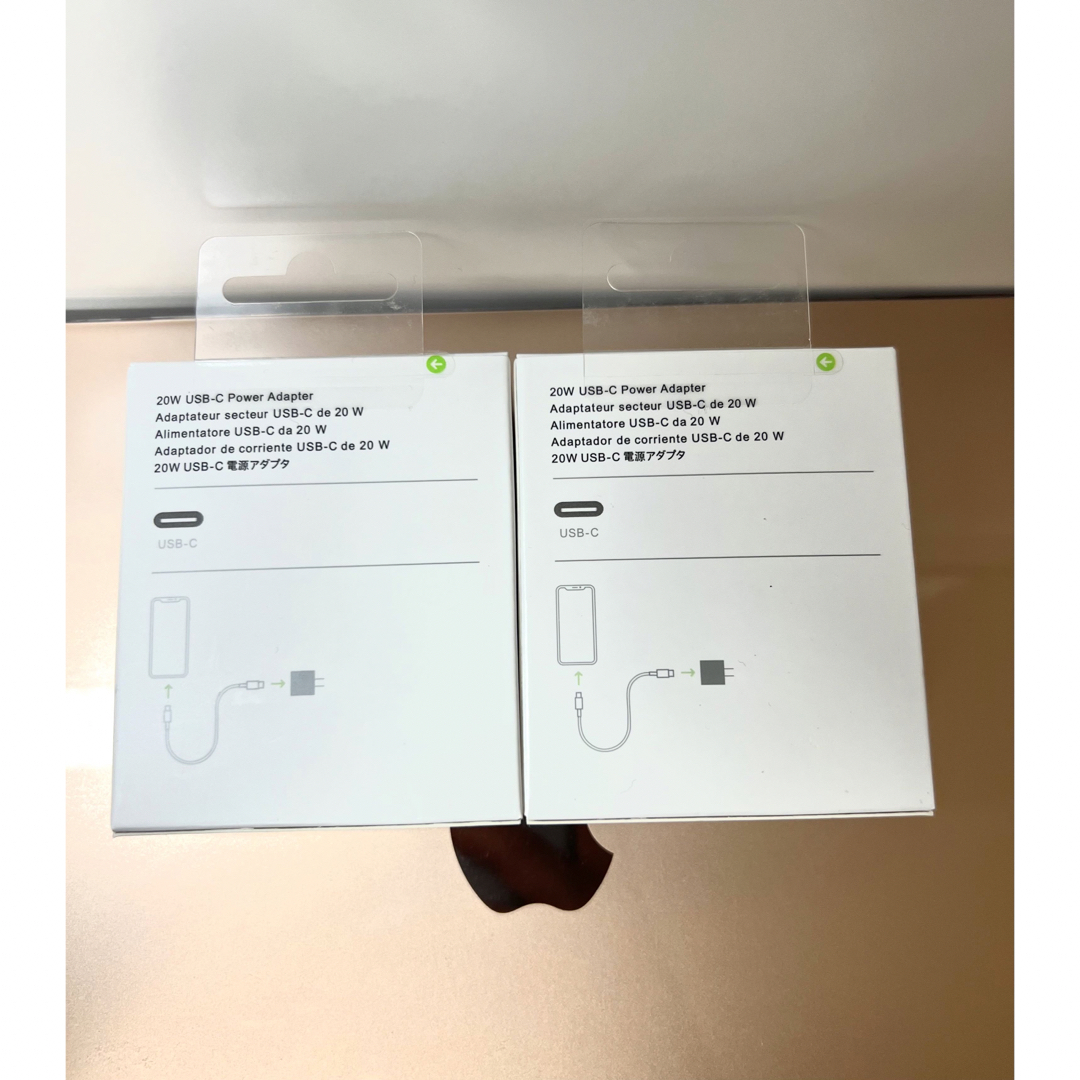 Apple - 8個-Apple 純正 USB-C 20W 電源アダプター 充電器 の通販 by