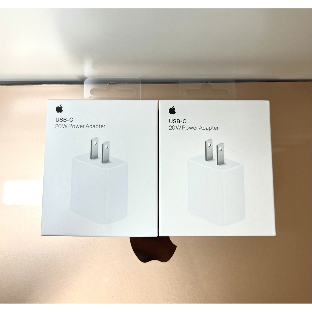 Apple - 8個-Apple 純正 USB-C 20W 電源アダプター 充電器 の通販 by