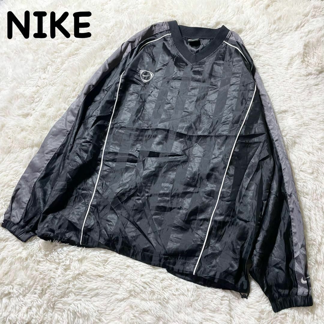 NIKE ナイロン トップス グレー