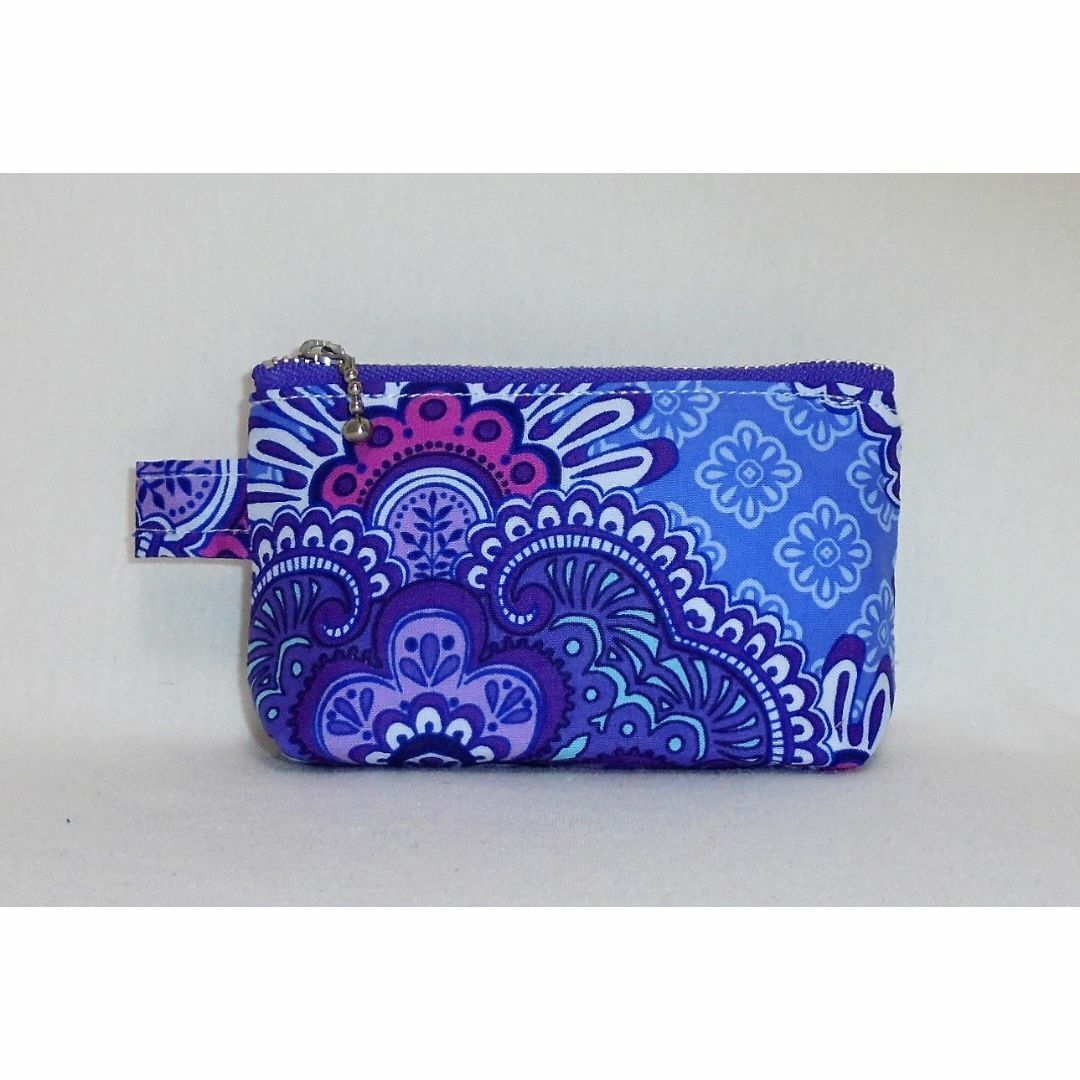 Vera Bradley(ヴェラブラッドリー)の◆ヴェラブラッドリー◆【Lilac Tapestry】◆ファスナーポーチ【ミニ】 ハンドメイドのファッション小物(ポーチ)の商品写真