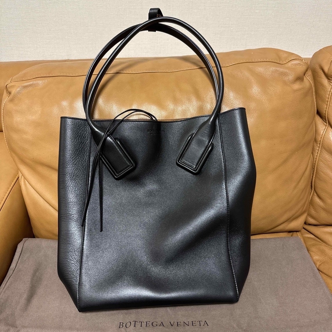 ボッテガヴェネタ BOTTEGA VENETA ブラックトートバッグA4